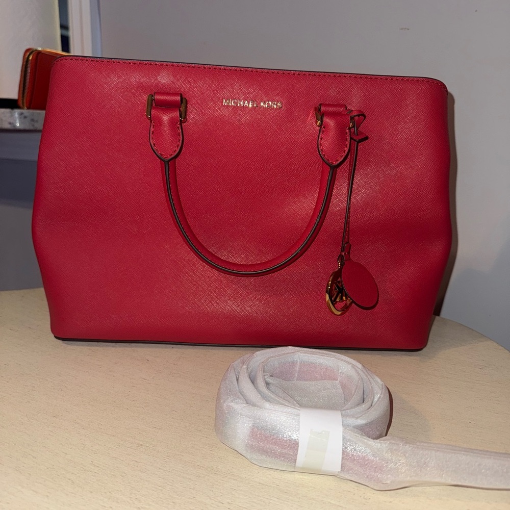 Michael Kors Red Handbag